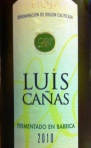 Rioja - Luis Canas Viura Barricado II