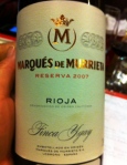 Rioja - Marques de Murrieta