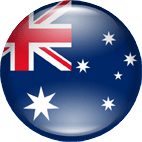 Flag Button Austrália