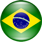 Flag Button Brasil